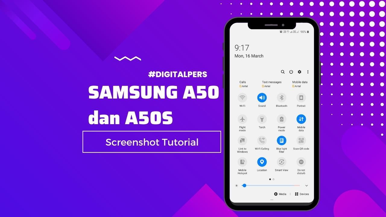 Bagaimana Cara Screenshot di HP Samsung A50 dan A50S