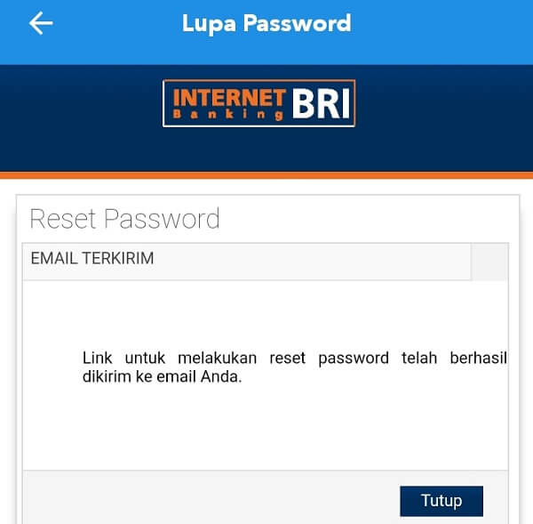 cara mengatasi user ID BRI Terblokir di Internet dan Mobile Banking