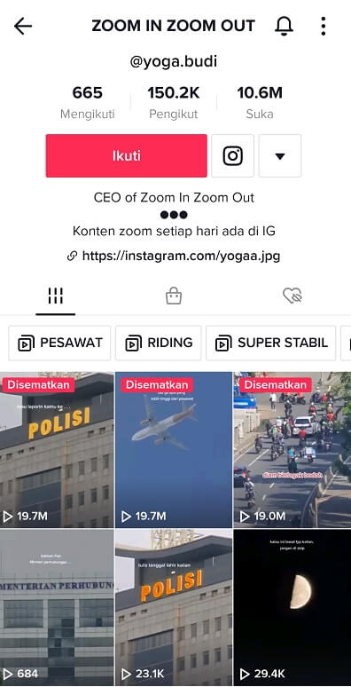 konten unik dan lucu