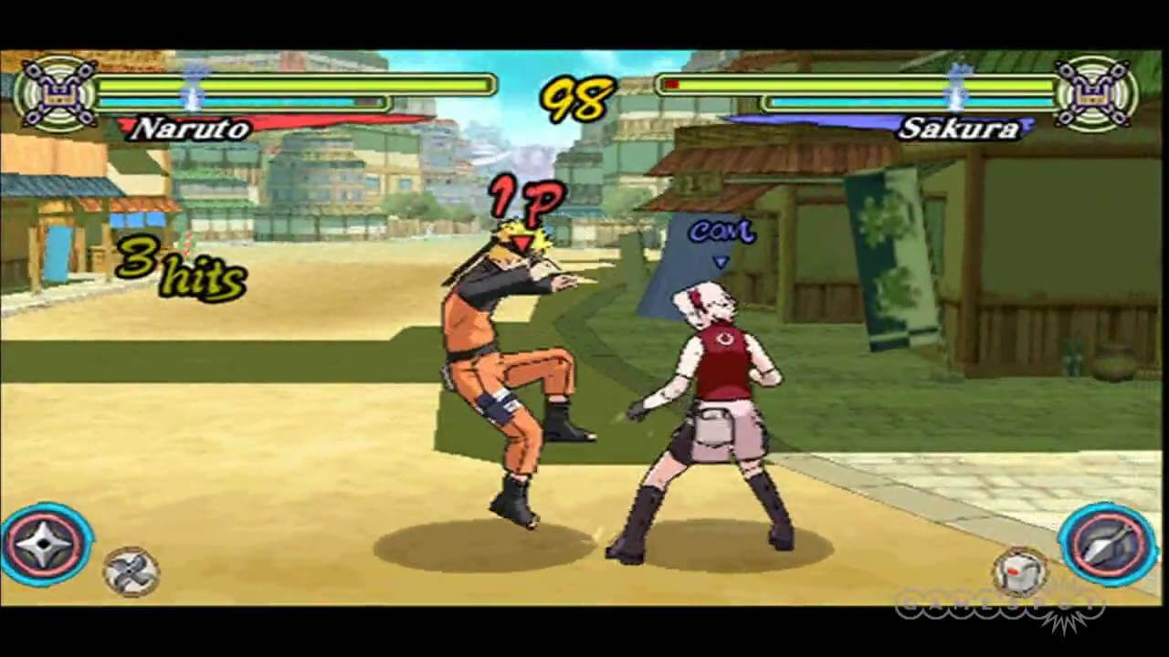 naruto ultimate ninja heroes PPSSPP