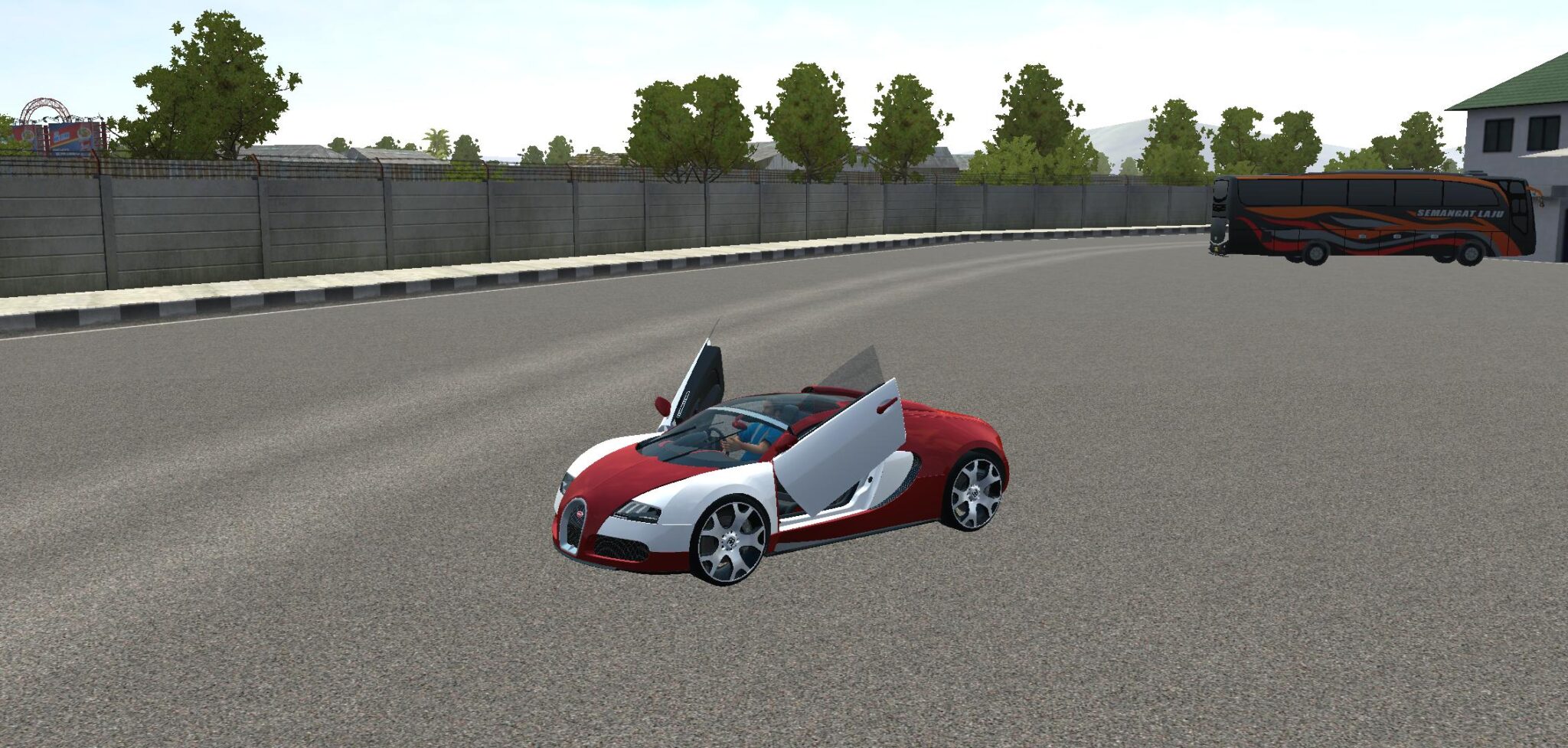 Mobil Bugatti Veyron Full Anim
