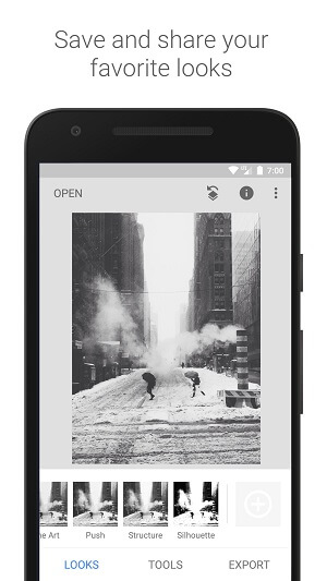 SnapSeed - aplikasi edit foto aesthetic android
