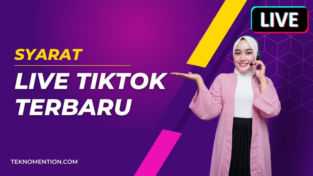 syarat live di tiktok