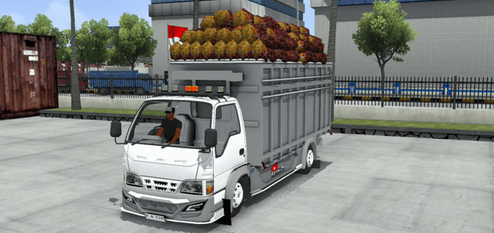 Download Mod Bussid Truck Canter Muatan Sawit Gayor